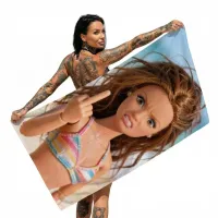 Ręcznik Kąpielowy Barbie Mood - Śmieszny Prezent dla Przyjaciółki