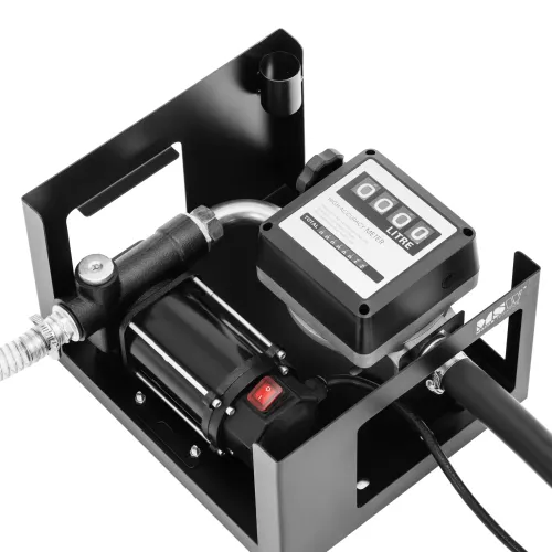 Pompa samozasysająca do paliwa oleju z licznikiem 72 l/min do 14 m 360 W na Arena.pl