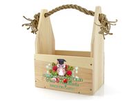 SKRZYNKA NA KWIATY NADRUK PREZENT ZAKOŃCZENIE ROKU