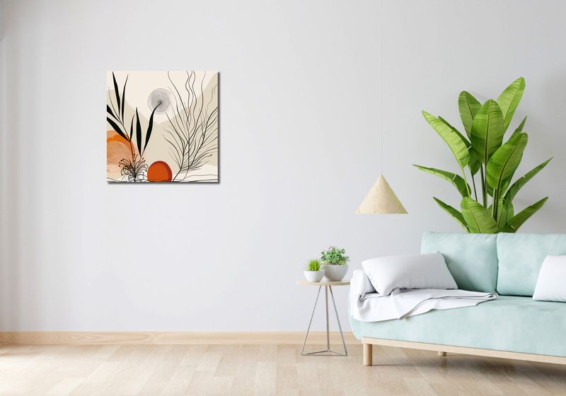 Obraz 60x60cm Echem przez Pustynie zdjęcie 2