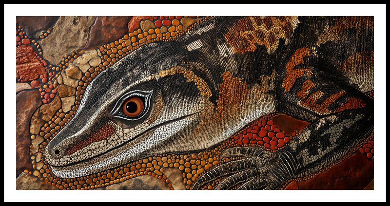 Plakat 91,3x44,5cm Oko Jaszczurki zdjęcie 3