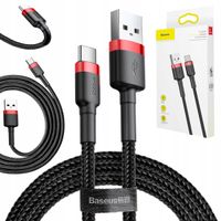 BASEUS SZYBKI KABEL USB / microUSB MOCNY PRZEWÓD DO TELEFONU KOMPUTERA 1m