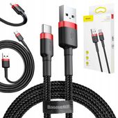 BASEUS SZYBKI KABEL USB / microUSB MOCNY PRZEWÓD DO TELEFONU KOMPUTERA 1m