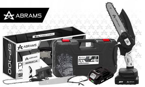 PIŁA ŁAŃCUCHOWA AKUMULATOROWA PILARKA OGRODOWA DO DRZEWA 6 CALI 2 X na Arena.pl