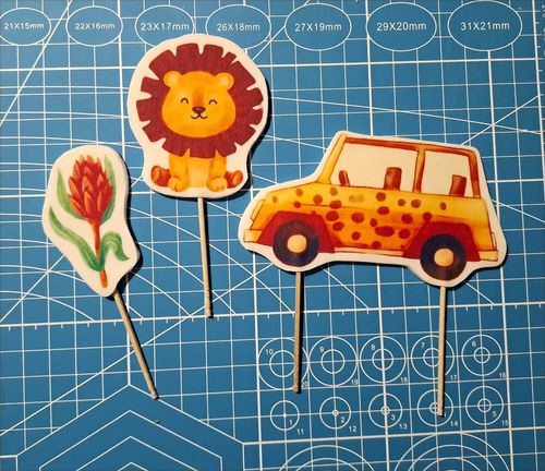 Hipopotam na tort topper toper zwierzątka safari na Arena.pl