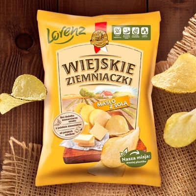 Zestaw Chipsy Wiejskie Ziemniaczki MIX 6+1 Gratis (7x130g) na Arena.pl