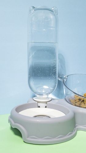 MISKI DLA KOTA ZWIERZĄT Z AUTOMATYCZNYM DOZOWNIKIEM PODAJNIKIEM WODY 500ml na Arena.pl