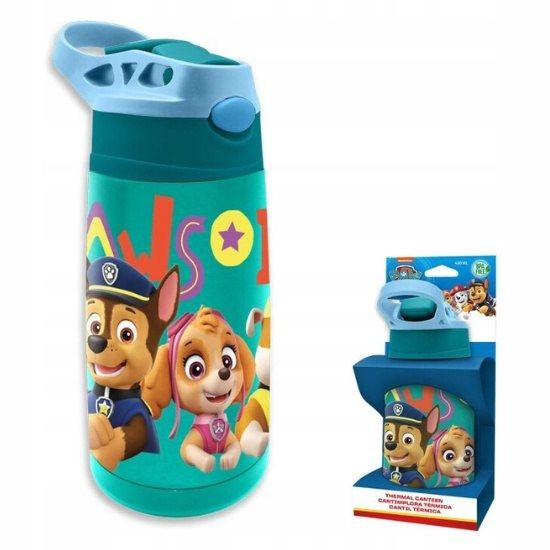 Butelka Termiczna PSI PATROL Bidon 400ml Stal nierdzewna zdjęcie 1