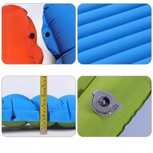 MATERAC TURYSTYCZNY SAMOPOMPUJĄCY MATA CAMPINGOWA WBUDOWANA POMPKA LEKKI na Arena.pl