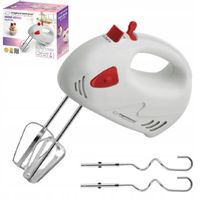 MIKSER ROBOT RĘCZNY KUCHENNY LEKKI ESPERANZA 7 BIEGÓW +4 KOŃCÓWKI