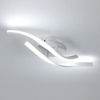 LAMPA SUFITOWA LED ŻYRANDOL BIAŁY NOWOCZESNY 13W 6500K 970LM
