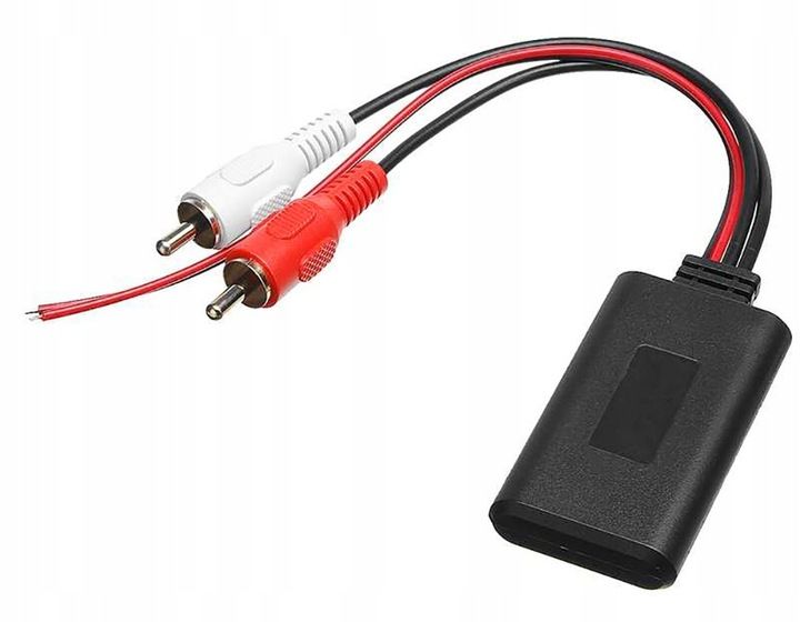ADAPTER BLUETOOTH DO RADIA SAMOCHODOWEGO MODUŁ AUX RCA CINCH ANDROID zdjęcie 2