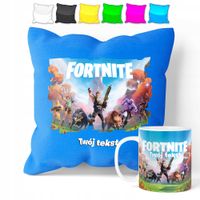ZESTAW: KUBEK + POSZEWKA - FORTNITE - PREZENT WIELE WZORÓW + IMIĘ