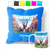 ZESTAW: KUBEK + POSZEWKA - FORTNITE - PREZENT WIELE WZORÓW + IMIĘ