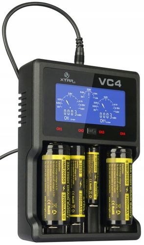 ŁADOWARKA DO BATERII AA 18650 26650 25500 R14 R20 na Arena.pl