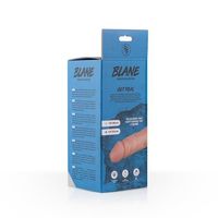 dildo realistyczne blane easytoys beżowe 20 cm z przyssawką