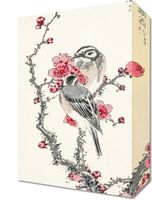 Obraz 20x30cm Pine Bunting, Kashu Japoński Vintage do Salonu