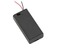 Pojemnik na baterie typ 2 R6x2 II + wyłącznik /pokrywka