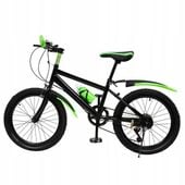 20“ 6-biegowy dziecięcy rower górski Zielony rower MTB