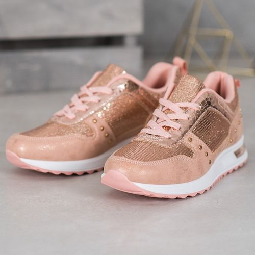 Błyszczące Sneakersy Na Platformie r.36 na Arena.pl