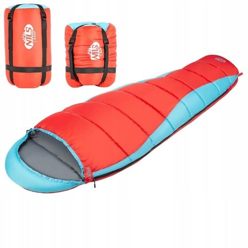 DUŻY ŚPIWÓR TURYSTYCZNY 220cm CIEPŁY MUMIA LEKKI na Arena.pl