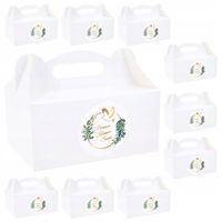 Pudełko Na Ciasto Komunia 10szt Pudełka Komunijne Na Ciasto Dla Gości 10szt