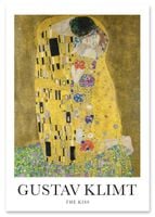 Plakat Gustav Klimt kiss 61x91 cm