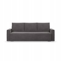 KANAPA NOTO POSO Rozkładana Wygodna Funkcja Spania CIEMNA SZARA