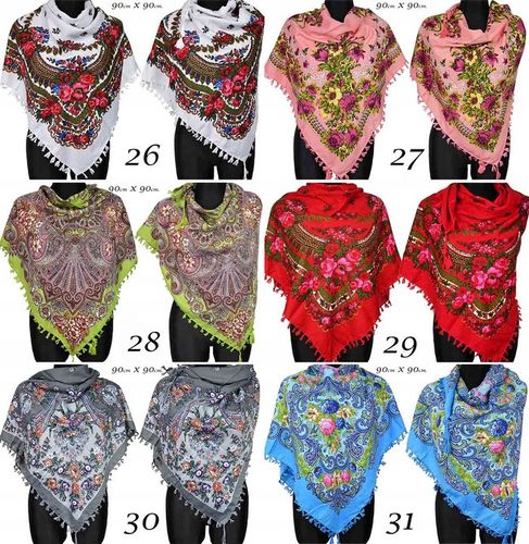 Oryginalna Chusta Ludowa Chusta Góralska Folk na Arena.pl