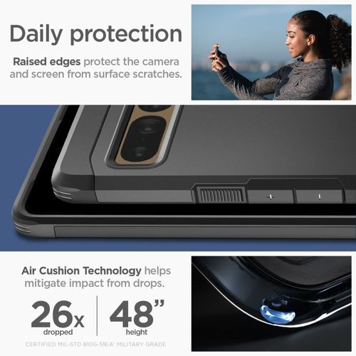 SPIGEN TOUGH ARMOR GOOGLE PIXEL 7 PRO BLACK na Arena.pl