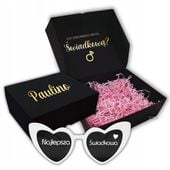 Pudełko box czy zostaniesz moją ŚWIADKOWĄ prezent dla Świadkowej GRATIS