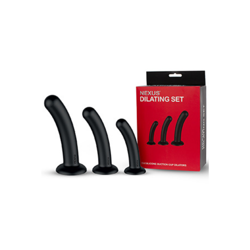 zestaw dilatorów dilator set silicone anal dildos s,m,l nexus na Arena.pl