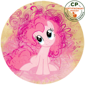 Opłatek na tort Little Pony - Pinkie Pie