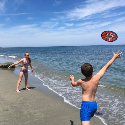 Dysk Frisbee Schildkrot Neopronowy - Czerwony na Arena.pl