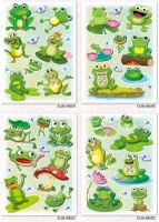 NAKLEJKI ŻABKI 3D CLA5 BREWIS