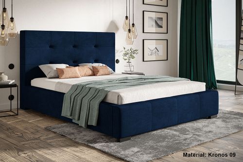 Łóżko tapicerowane LUX 5 180x200 ze  Stelażem i pojemnikiem na Arena.pl