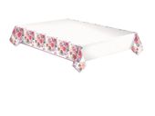 Obrus papierowy kwiatki, 120x180 cm