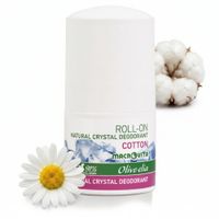 MACROVITA Olive.elia naturalny dezodorant roll-on z kryształem Cotton 50ml