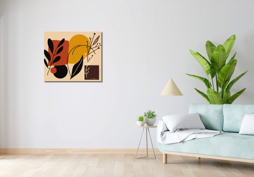 Obraz 70x60cm Ciepłe Kontury na Arena.pl