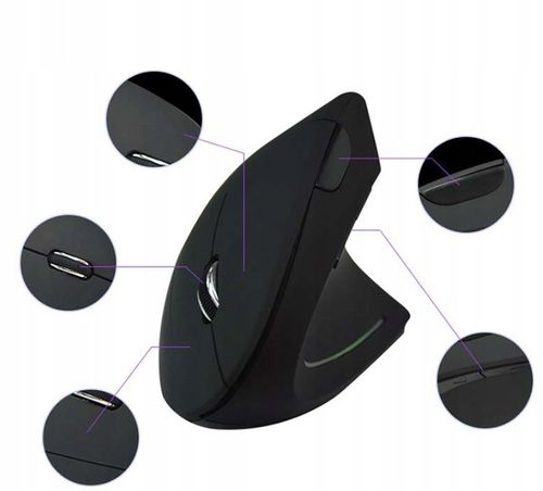 MYSZ ERGONOMICZNA Pionowa Wertykalna Bezprzewodowa na Arena.pl