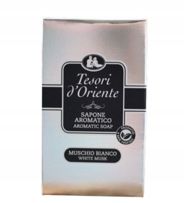 Tesori D`oriente Mydło W Kostce Muschio Bianco 125 na Arena.pl