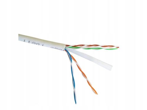 Kabel sieciowy LAN ETHERNET RJ45 UTP CAT6 3M SZARY na Arena.pl