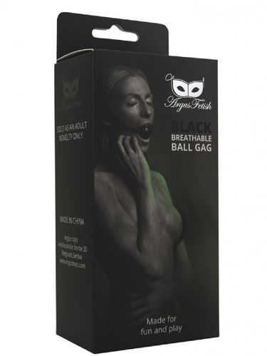 black breathable ball gag na Arena.pl