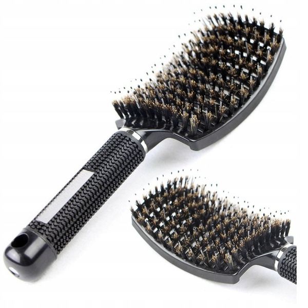 2x Szczotka do Włosów z Włosiem Dzika Masująca zdjęcie 2