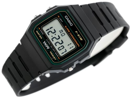 ZEGAREK MĘSKI CASIO F-91WM-3DG (zd102c)  + BOX na Arena.pl
