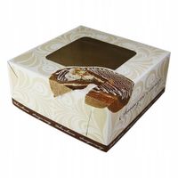 OPAKOWANIE KARTON PUDEŁKO NA TORT 32x32x14 cm