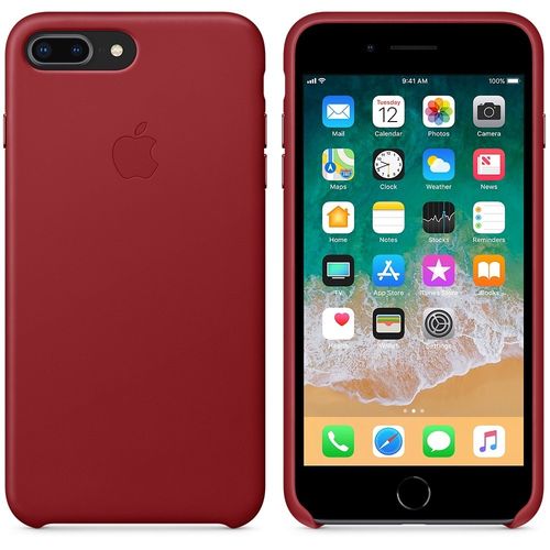 Apple iPhone 8 Plus / 7 Plus Leather Case - (PRODUCT)RED na Arena.pl