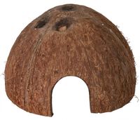 TRIXIE Kokos łupina orzecha kokosa domek chomika myszy pająka terrarium x3