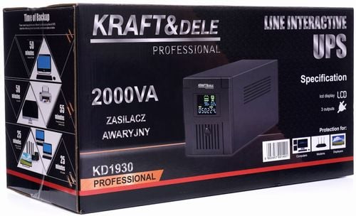 Zasilacz awaryjny UPS 2000VA LCD KD1930 na Arena.pl
