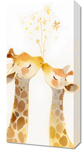 Obraz 30x60cm Czułość w Miłości zdjęcie 1